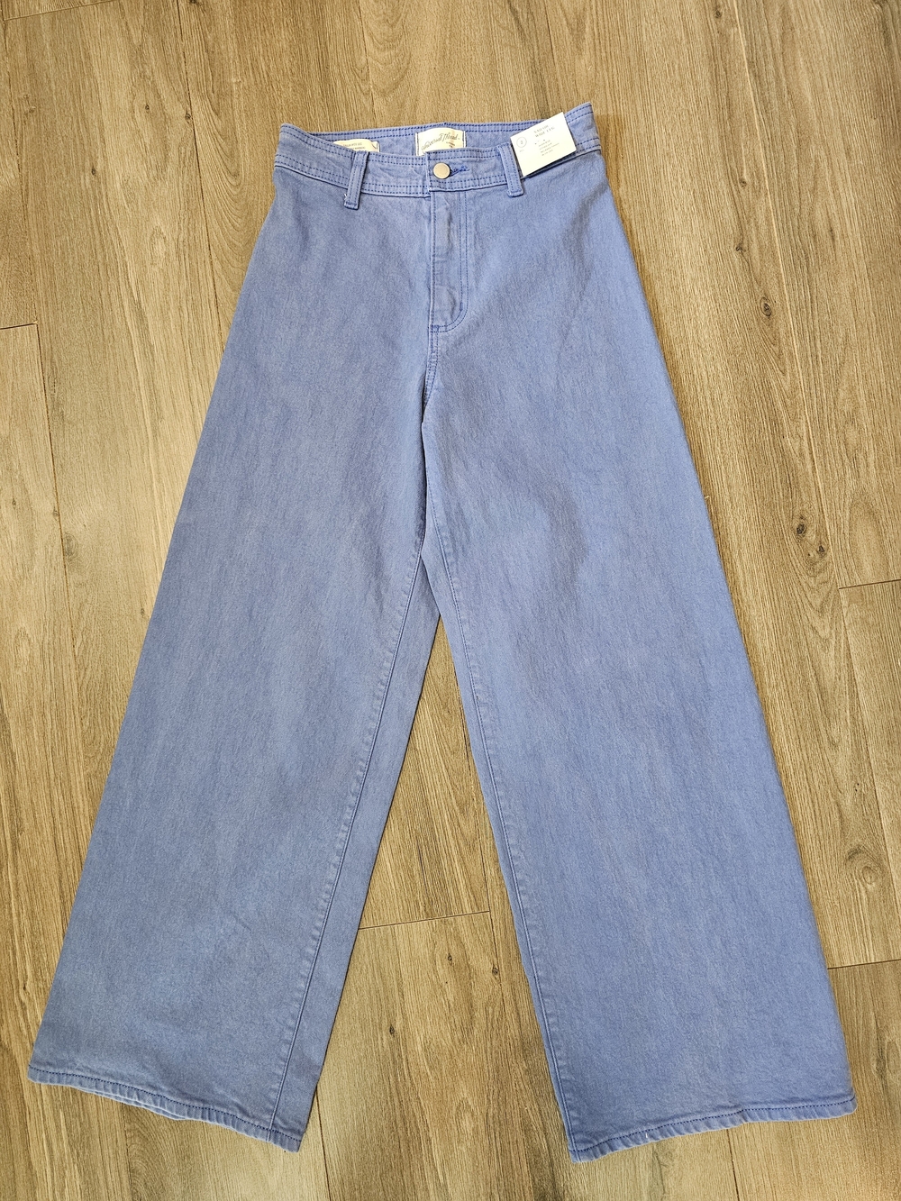 NWT Universal Thread Light Blue Wide-Leg High-Rise Jeans - Women's Size 2